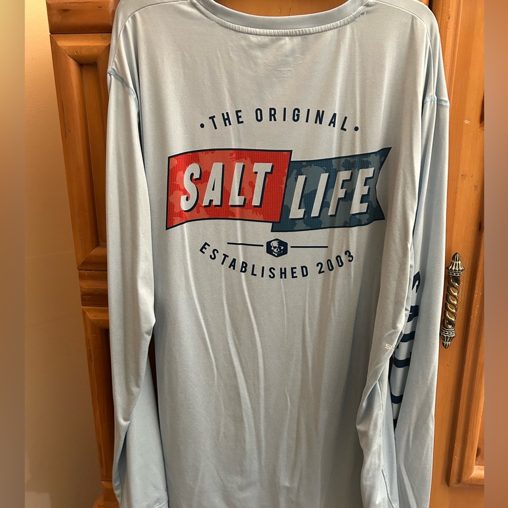 Men’s Salt Life SLX Performance Long Sleeve Shirt - XXL